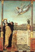 Braccesco, Carlo di The Annunciation oil painting